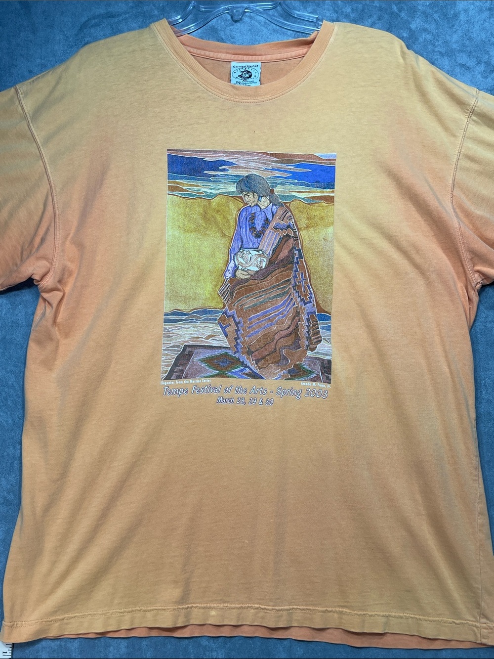 Vintage 2003 Tempe Festival of the Arts T Shirt XL Southwestern Graphic